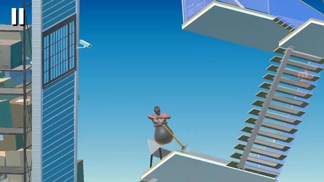 I started playing GETTING OVER IT on my phone and this happened смотреть онлайн