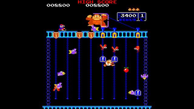 Donkey Kong Junior / Donkey Kong Jr. Arcade on the MiSTer FPGA смотреть онлайн