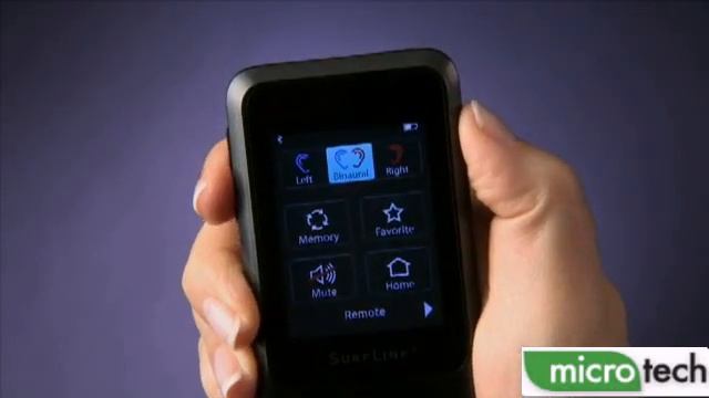 Обучающие ролики настройка громкости с устройства SurfLink Mobile для слуховых аппаратов Microtech смотреть онлайн