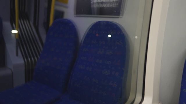 Sweden, Stockholm, Train Night Ride From Märsta To Solna