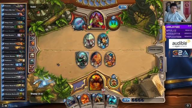 Hearthstone: Trump Cards - 320 - Too Many Weapons... Again - Part 1 (Warrior Arena) смотреть онлайн