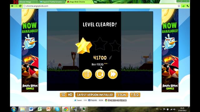 Angry Birds Official PC Chrome Game. Framerate LOL. смотреть онлайн