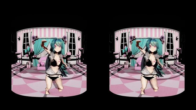 [MMD VR] [VR180] [6K] ダーリンダンス Darling Dance Sour式初音ミク Hatsune miku смотреть онлайн