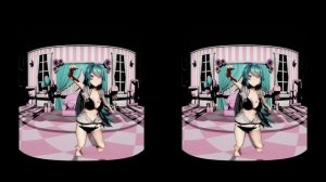 [MMD VR] [VR180] [6K]  ダーリンダンス Darling Dance Sour式初音ミク Hatsune miku