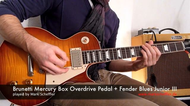 Fender Blues Junior III + Brunetti Mercury Box смотреть онлайн
