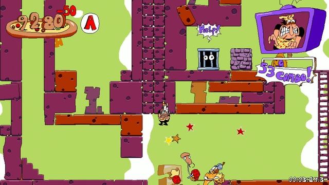 Pizza Tower II Ancient Cheese P Rank смотреть онлайн