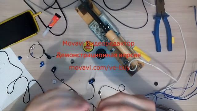 Замена капсул, головок наушников. Или ремонт наушников. смотреть онлайн