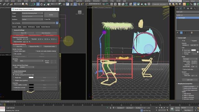 Setting Chaos Corona 8 - First Lesson To Start With Corona Renderer