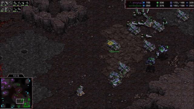 Flash (T) v Free (P) on Ground Zero 1.2 - StarCraft - Brood War REMASTERED смотреть онлайн