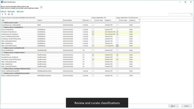 Find personal data in SQL Server databases (PII, GDPR) – Dataedo tutorial смотреть онлайн