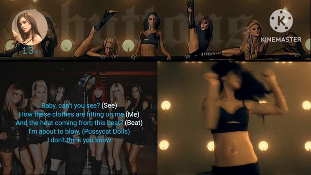 The Pussycat Dolls - Buttons Ft Ashley, Carmit, Jessica , Kimberly, Melody, S.D. - Line Distributio
