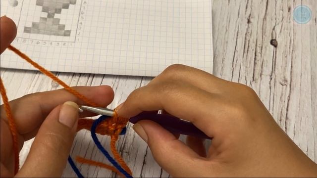 WIDE Single Crochet Stitch | Two-sided Tapestry | Crochet a Graph | Crochet a graphgan смотреть онлайн