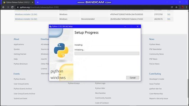How to install Python 3.10.2 and Pycharm Tutorial (2022) смотреть онлайн