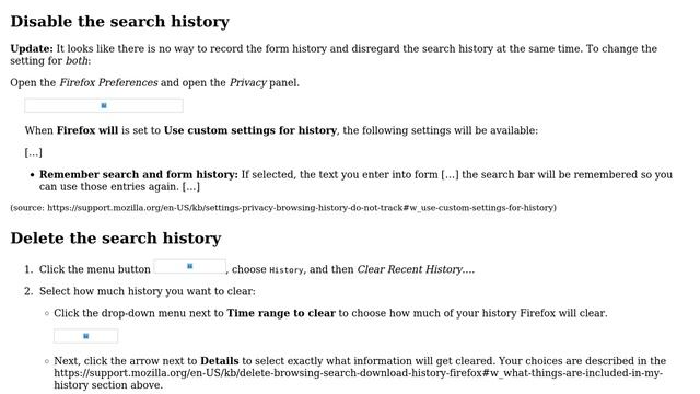 Ubuntu: Where is search history stored in Firefox and how to disable it? смотреть онлайн