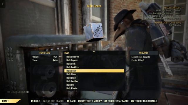 Fallout 76 Scrap Junk To Produce Gears Quick Easy Guide смотреть онлайн