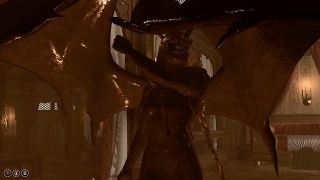 Baldur's Gate 3 - Сцена ревности Лаэзель, после измены с Мизорой смотреть онлайн