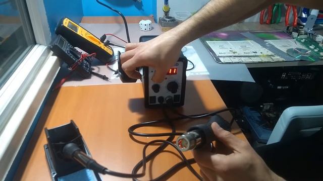 Yihua 878D Isı Ayarlı Sıcak Hava Üfleme Lehimleme Havya istasyonu kutu açılımı ve incelemesi... смотреть онлайн