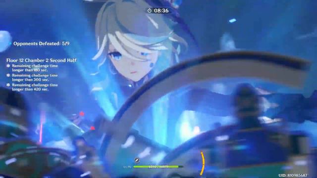 Nahida Hyperbloom and Neuvillette Hypercary | Spiral Abyss 12 | Genshin Impact 4.3 смотреть онлайн