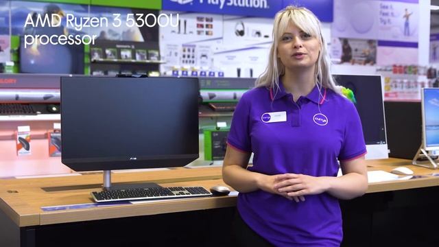 Asus Zen AiO M5401 23.8" All-in-One PC - AMD Ryzen 3, 512 GB SDD, Black & Gold - Product Overview смотреть онлайн