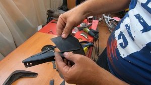 Ремонт пластикового брызговика своими силами