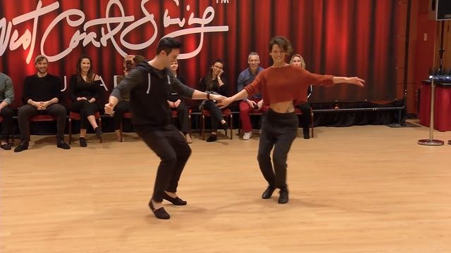 Jordan Frisbee & Emeline Rochefeuille - Champions Jack&Jill - Budafest 2020 