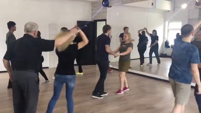 Сальса, начинающая группа Влада Соболева смотреть онлайн