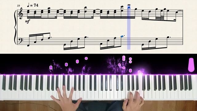 【Piano Cover】V.K克 - 純白/Pure White (demmo Ver.)｜高還原純鋼琴版｜超好聽的音遊歌曲 смотреть онлайн