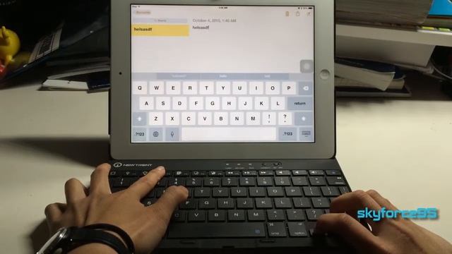 New Trent Airbender 1.0 Bluetooth Keyboard Case for iPad 2/3/4 Review смотреть онлайн
