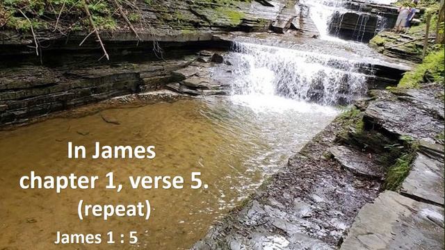 James 1:5, If any of you lack wisdom, let him ask of God,KJV singalong w lyrics,C смотреть онлайн