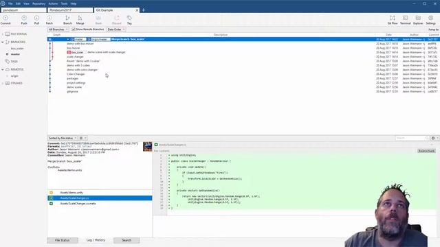 Collaborating with Unity - How to use Git Remotes смотреть онлайн