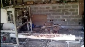 самодельный станок оцилиндровки бревна