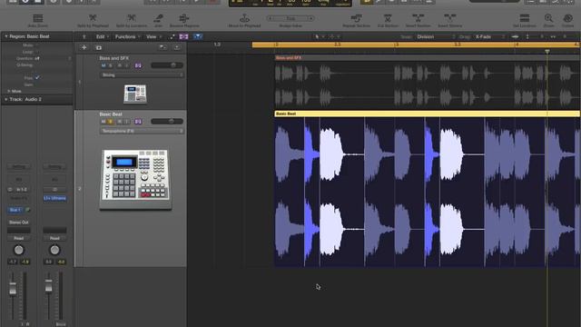 Logic Pro X - Video Tutorial 20 - Flex Time Part 3 - Speed and Tempophone смотреть онлайн