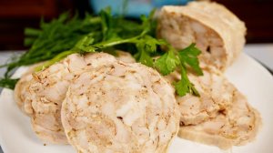 Как правильно связать и приготовить КУРИНЫЙ РУЛЕТ, цыганка готовит.