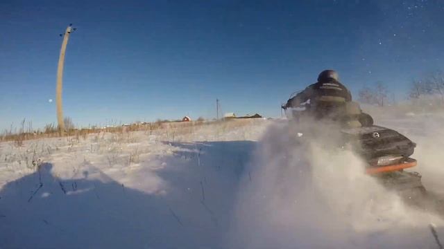Покатушка на снегоходе lynx 900 часть 1 смотреть онлайн