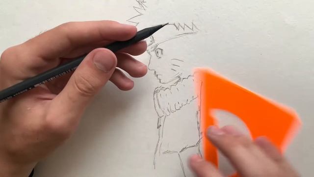 Как нарисовать Наруто поэтапно смотреть онлайн