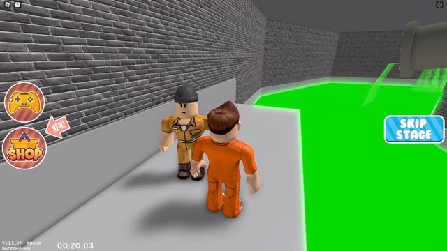 Roblox obby побег из тюрьмы я попал в Алькатрас смотреть онлайн