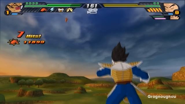 Majin Vegeta scouter Oozaru Transformation Mod in Dragon Ball Z Tenkaichi 3 смотреть онлайн