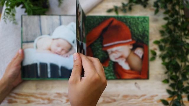 Обзор фотокниги 24x24 Newborn смотреть онлайн