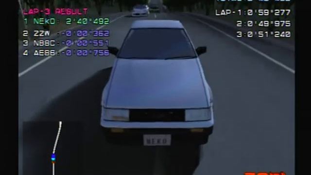 PS2バトルギア３「TOYOTAカローラLEVIN SR（AE85）」初級 смотреть онлайн