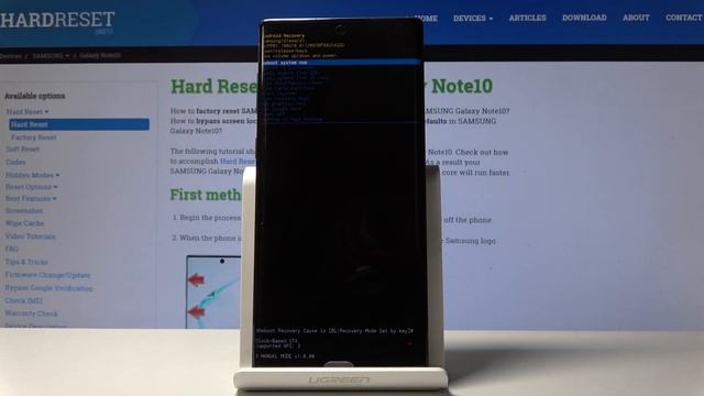 How to Wipe Cache in SAMSUNG Galaxy Note 10+ - Remove Temporary Files смотреть онлайн