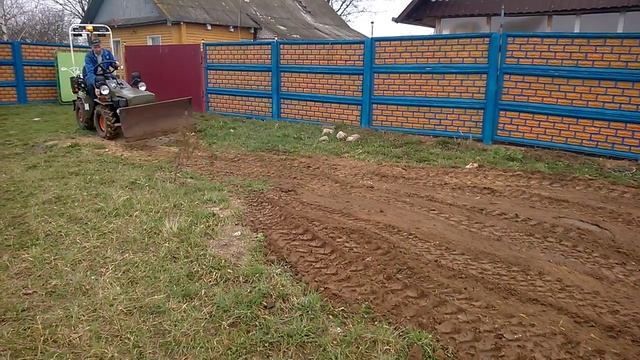 МТЗ 132 с отвалом смотреть онлайн