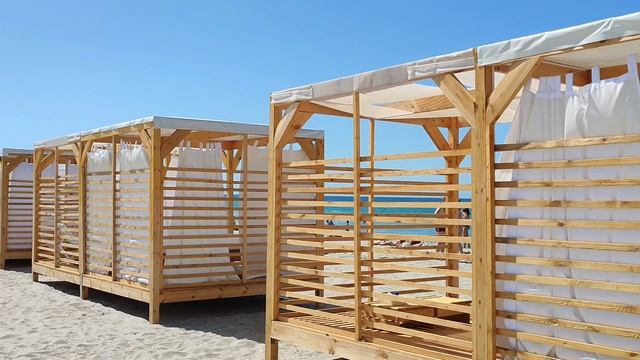 Пляж Мирный посёлок Мирный Крым 22.07.2022 смотреть онлайн