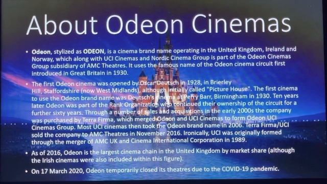 Logo History #380 - Cineworld Cinemas, Odeon Cinemas & Vue Cinemas смотреть онлайн