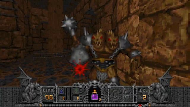 Hexen: Beyond Heretic (Cleric, Pope Difficulty) Walkthrough (Part 1: Winnowing Hall) смотреть онлайн