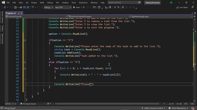 To Do List - C# Beginner Project смотреть онлайн