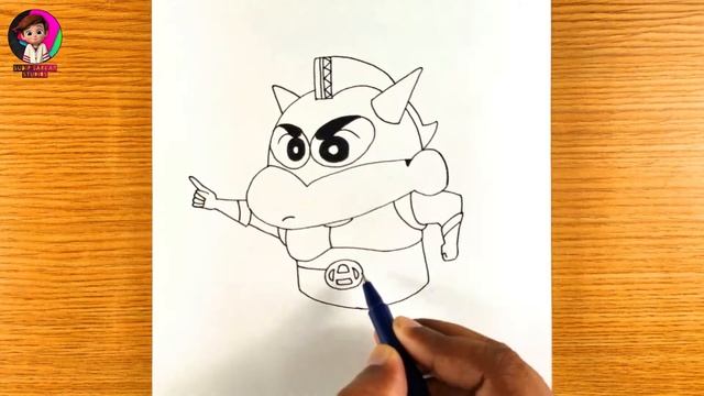 How to draw ShinChan step by step | Pencil sketch Shin-Chan Nohara yo yo смотреть онлайн