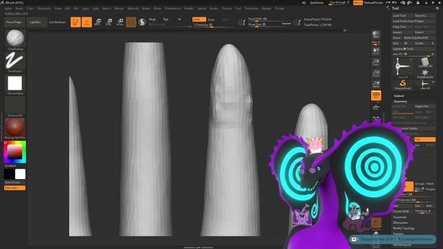 Final touches for dragoness model! | Stixiya does art VOD смотреть онлайн
