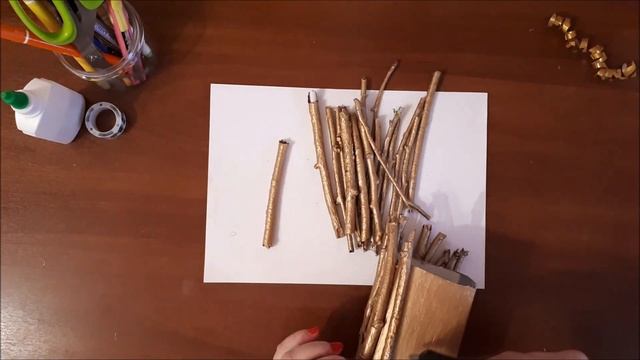 DIY Оригинальная ваза из веток | Декор смотреть онлайн