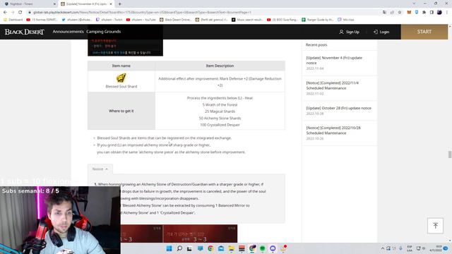 Black Desert Online - Notas Server Global 4/11 - 1+ AP +1DP смотреть онлайн