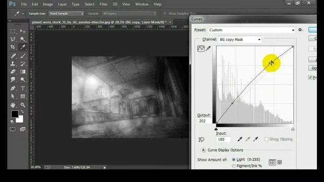 Creating A Realistic Light In Photoshop смотреть онлайн
